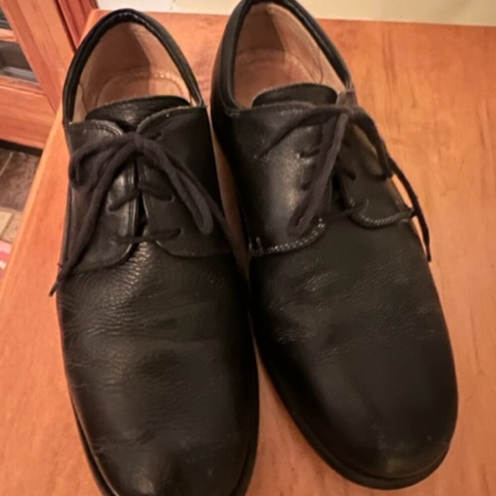 Anatomica Black Brazilian Leather Lace-ups